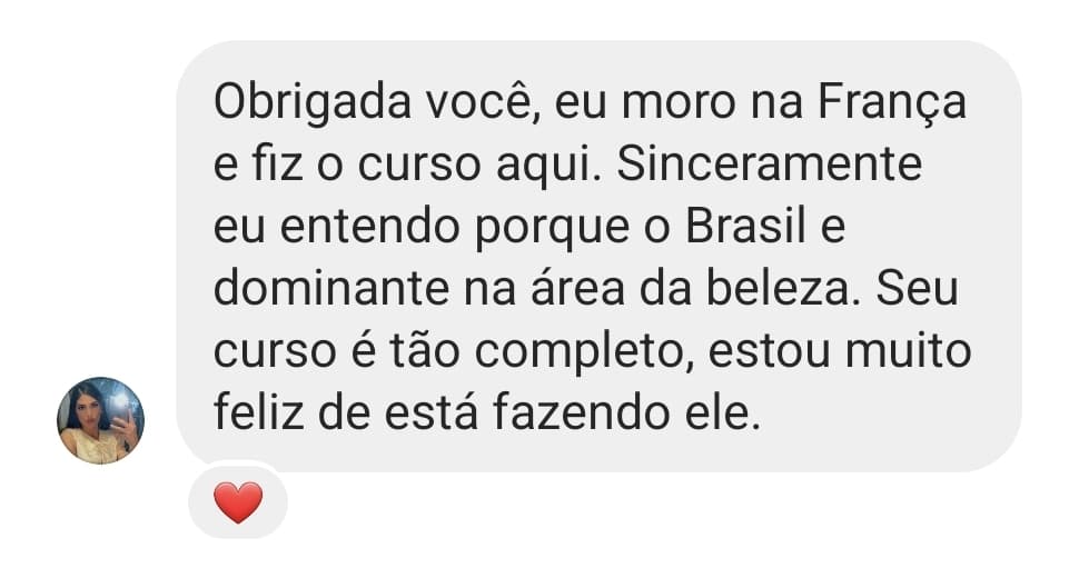 Depoimento sobre o curso de extensão cílios distribuído pela Avas Estética é bom - #13